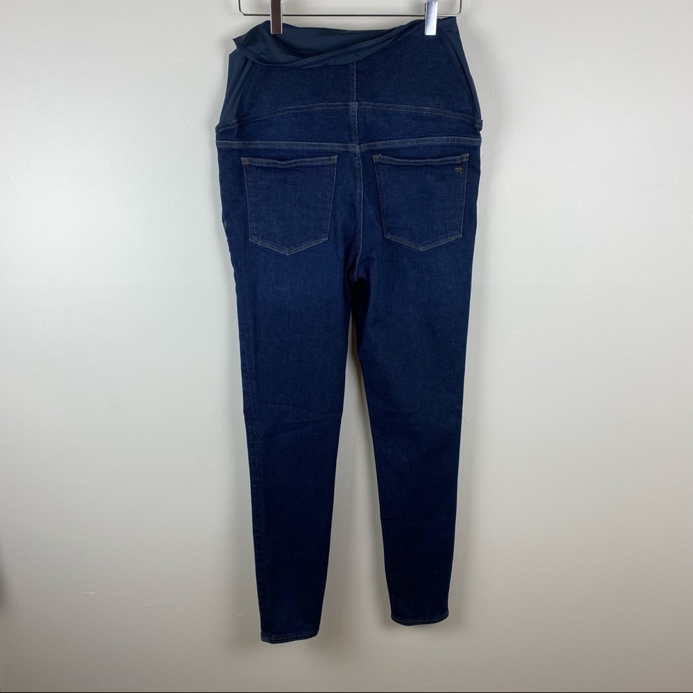 Madewell Maternity Over-the-Belly Skinny Jeans 30 - Picture 4 of 7
